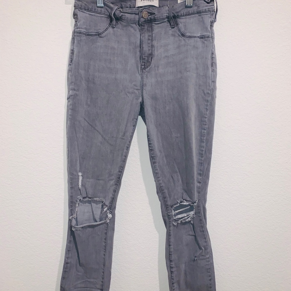PAC SUN GREY SKINNY JEANS 29